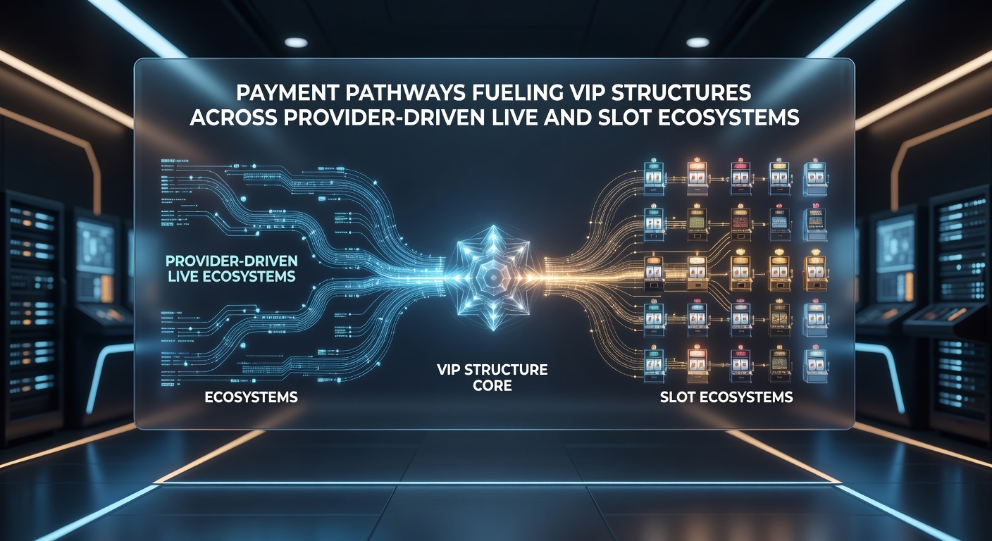 VIP-structuren en betalingsinnovaties in slot- en live-ecosystemen