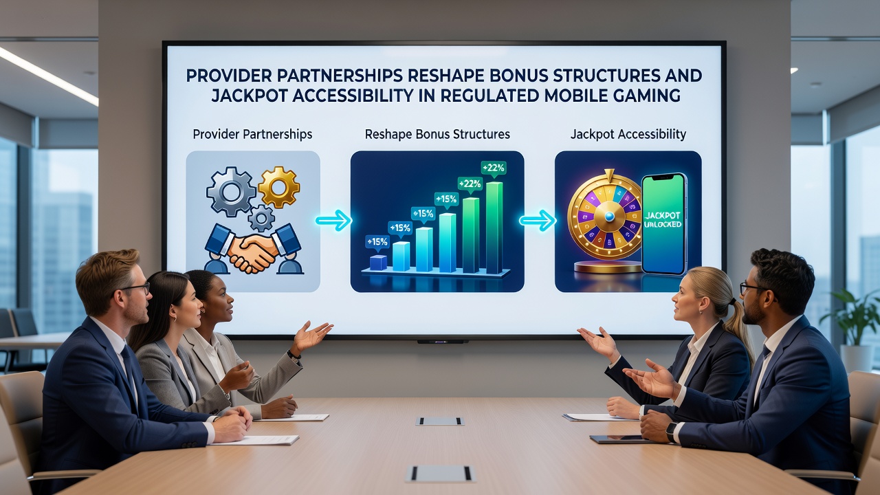 Jackpot integraties en bonusstructuren in mobiele kansspelen