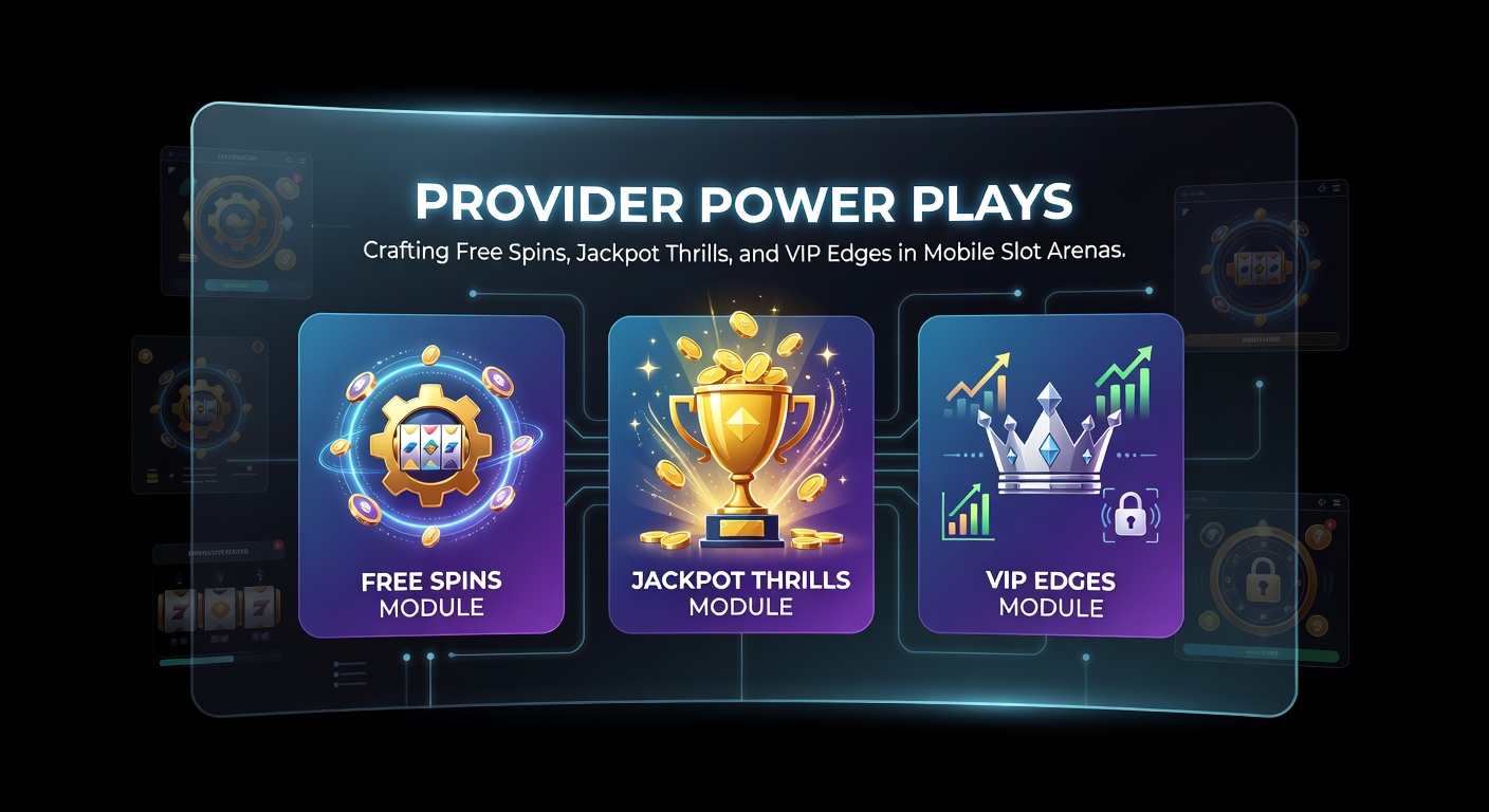 Explosieve jackpot-win op een mobiel slotspel met confetti-effecten, gouden munten en een VIP-ladder die oplicht, symboliserend de hoogtepunten van provider-innovaties