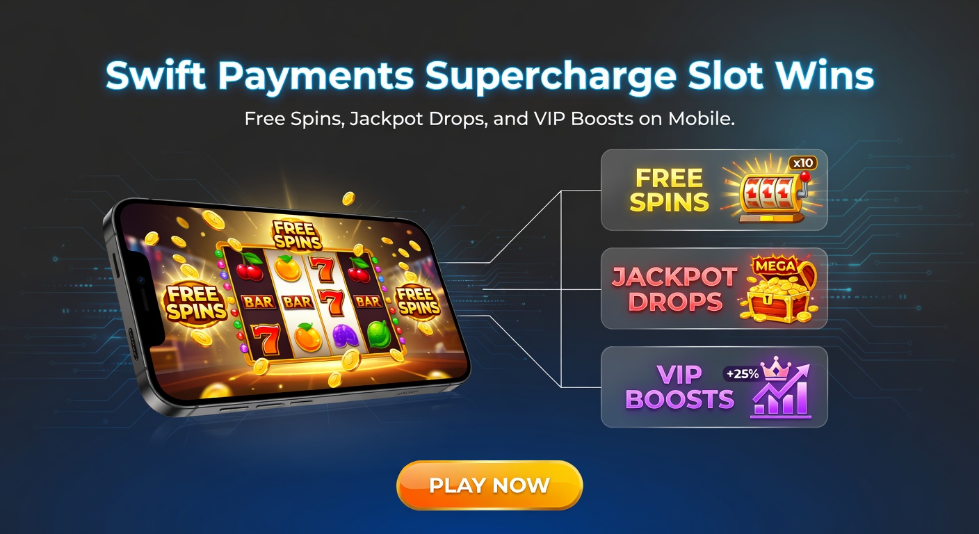 Dynamisch screenshot van jackpot drop op mobiel slot met vallende munten en snelle betalingsknoppen zichtbaar